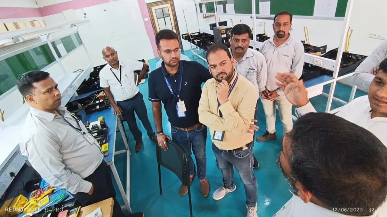 Joined Indigo for Batteries and Developed IOT